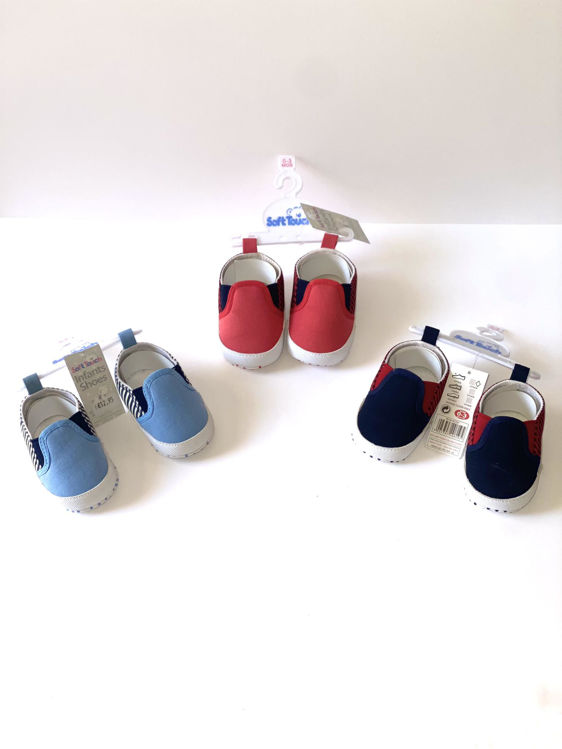 Picture of B1251 / 8195 BABIES BOYS SLIP ON / SHOES